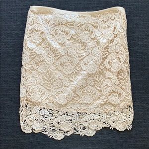 Forever 21 lace skirt